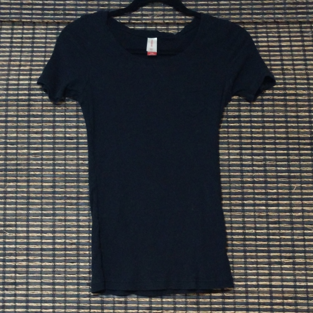 No Boundaries Black Knit Short Sleeve Shirt
